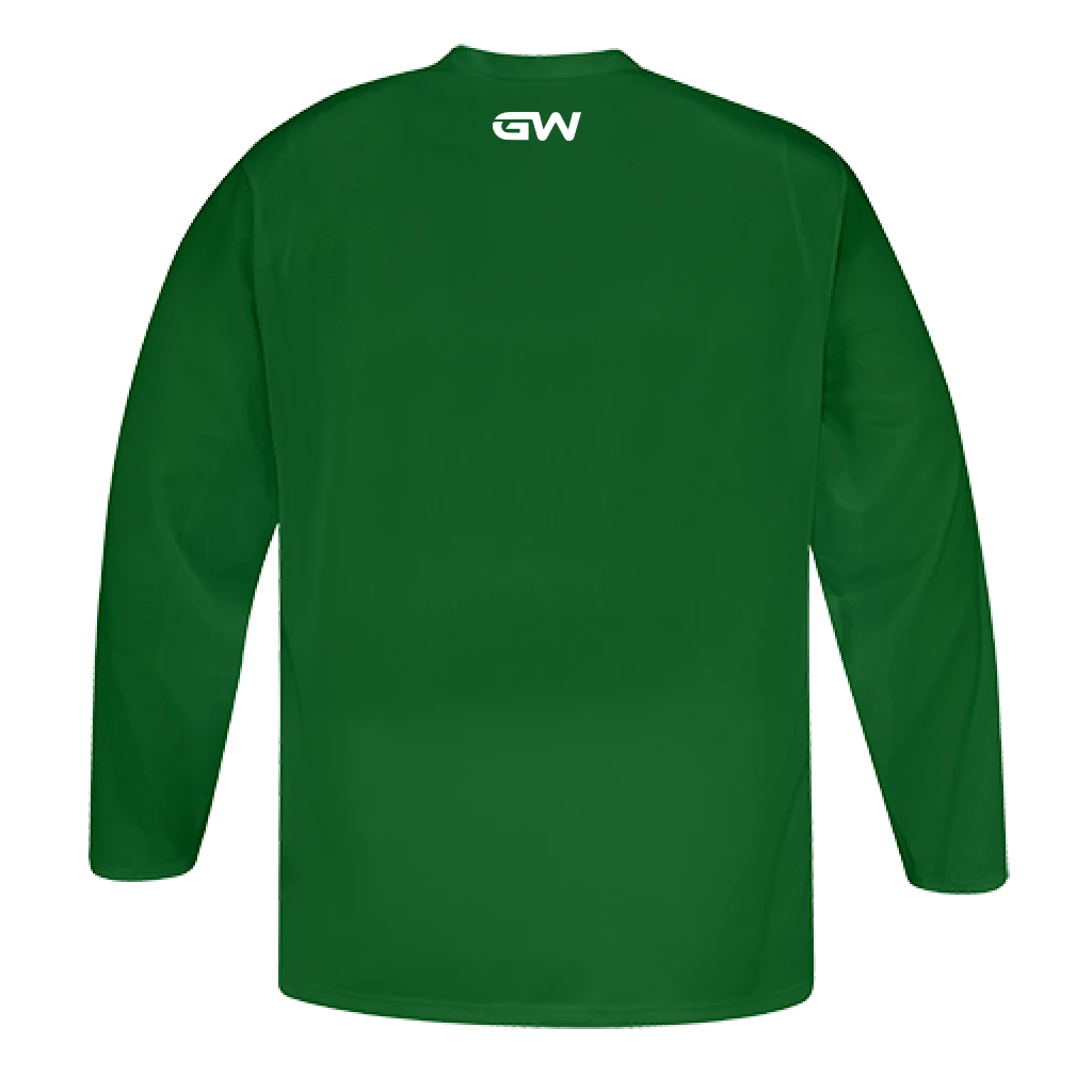 GameWear GW5500 ProLite Series Junior Hockey Practice Jersey - Kelly Green 4 GameWear GW5500 ProLite Series Junior Hockey Practice Jersey - Kelly Green - Image 2