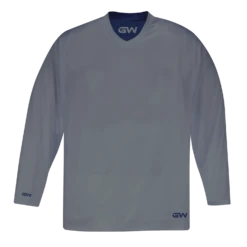 GameWear GW7500 ProLite Series Reversible Senior Hockey Practice Jersey - Grey / Navy