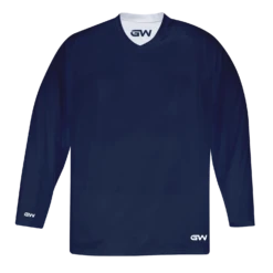 GameWear GW7500 ProLite Series Reversible Senior Hockey Practice Jersey - Navy / White