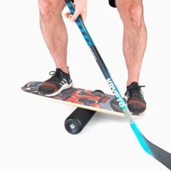 HockeyShot Training Balance Board -Hockey Gear Shop hockey shot fitness training hockeyshot training balance board osfa standard red 30359321378882