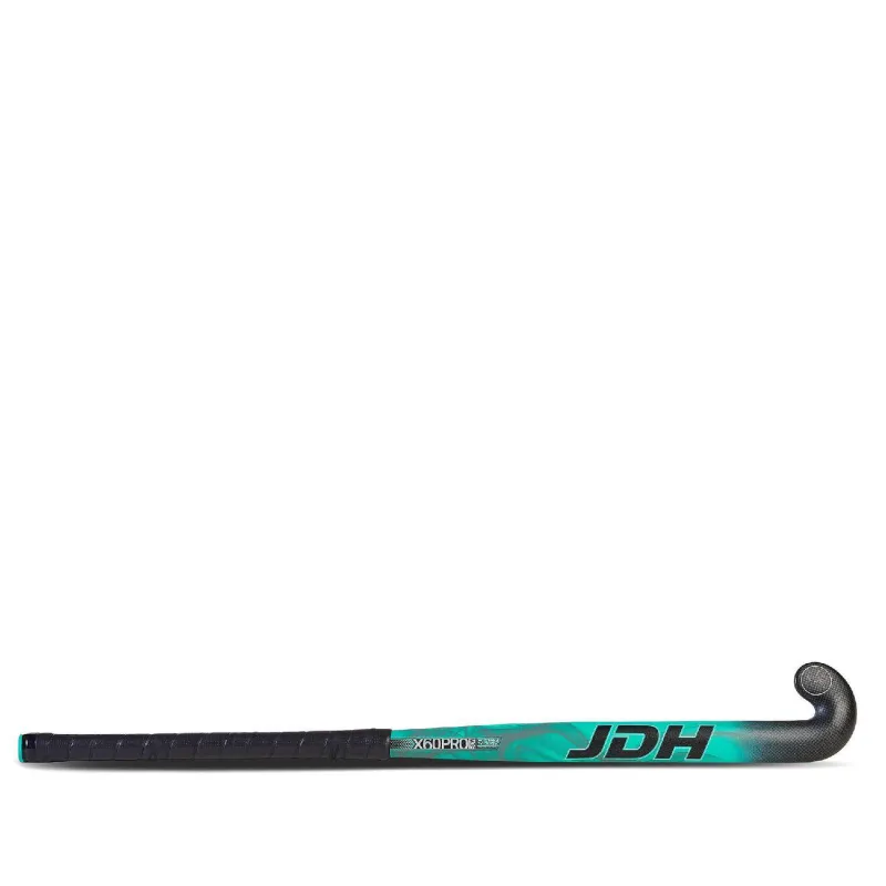 JDH X60 Pro Bow Hockey Stick - Teal (2021/22) 4 JDH X60 Pro Bow Hockey Stick - Teal (2021/22) - Image 2