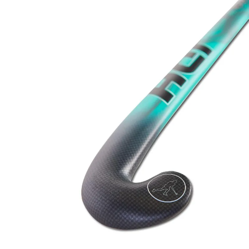 JDH X60 Pro Bow Hockey Stick - Teal (2021/22) 8 JDH X60 Pro Bow Hockey Stick - Teal (2021/22) - Image 6