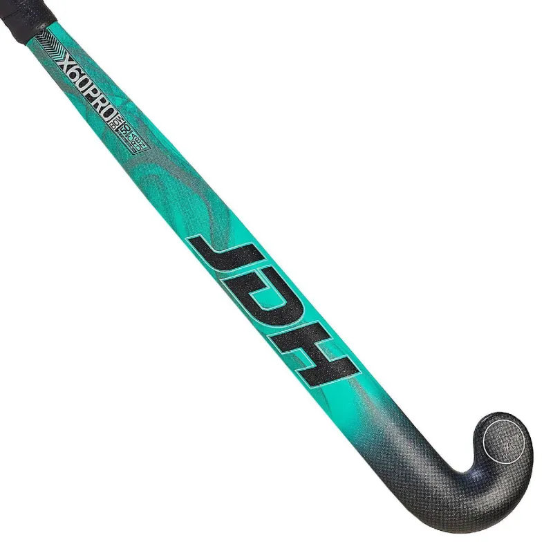 JDH X60 Pro Bow Hockey Stick - Teal (2021/22) 3 JDH X60 Pro Bow Hockey Stick - Teal (2021/22)
