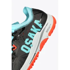 Osaka IDO MK1 Standard Hockey Shoes - Analog Black/Aqua Blue (2021/22) -Hockey Gear Shop osaka ido mk1 standard hockey shoes analog black aqua blue 2021 22 4